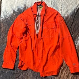 Cabela's Men's Bold Orange Dress Shirt